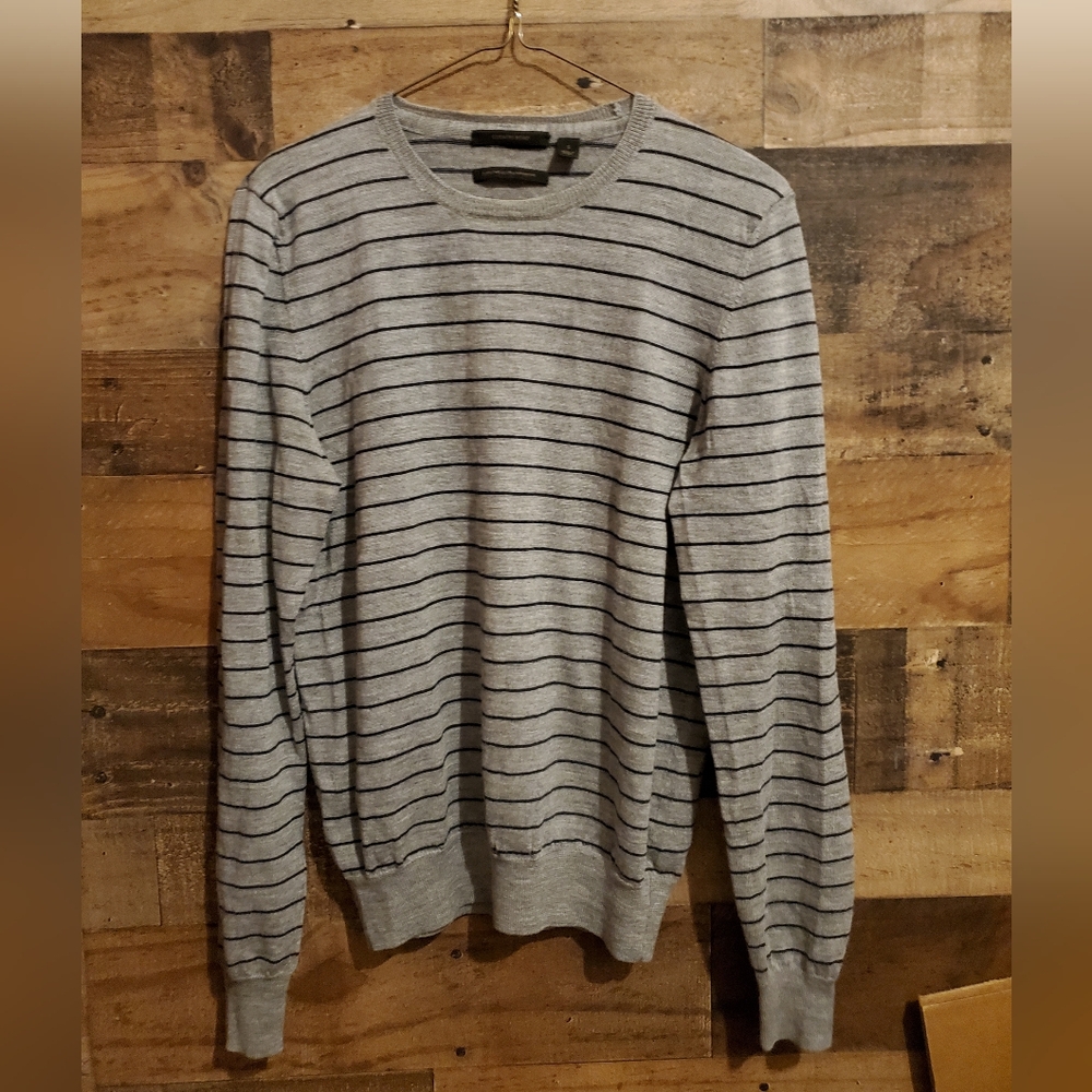 Country Road Sweater Extra Fine Australian Merino Wool Cozy Base Layer Warm Sz S